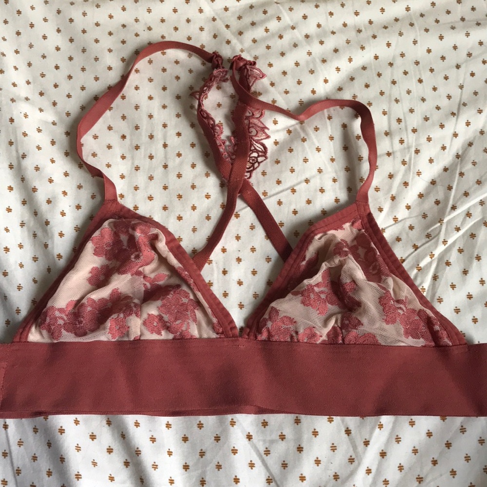 Burnt orange Victoria secret bralette